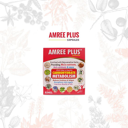 Amree Plus Capsules 60 (Pack of 3)
