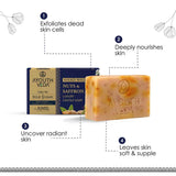 Ayouthveda Nuts & Saffron Luxury Handmade Castile Soap 100 Gm