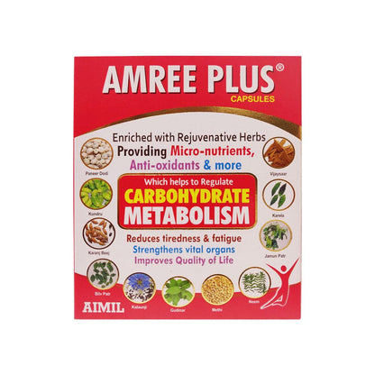 Amree Plus Capsules 60 (Pack of 3)