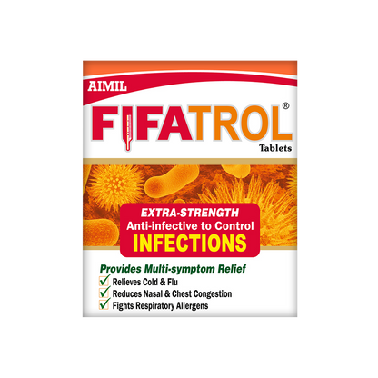 Fifatrol is a natural, effective remedy for cold, flu, infection & ache. It puts immune system in top notch form to fight off viruses & other infections, fastens recovery & eases the associated symptoms.