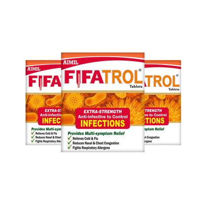 Fifatrol is a natural, effective remedy for cold, flu, infection & ache. It puts immune system in top notch form to fight off viruses & other infections, fastens recovery & eases the associated symptoms.